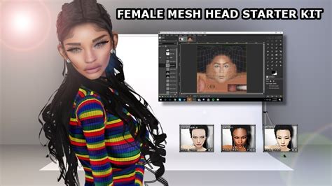 2018 Female Mesh Head Kit For Ico Real Head I By Vladd Vladdy