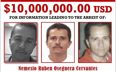 Dea Califica A “el Mencho” Como Fugitivo Más Buscado Ofrece 10 Mdd Por