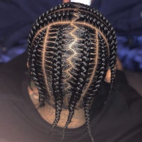 Men's long wavy hairstyle can be gotten by following these few steps: 45 Best Cornrow Hairstyles For Men (2021 Braid Styles)