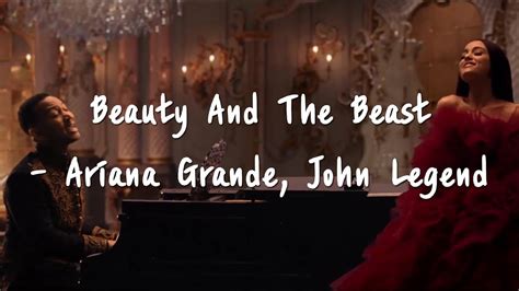 Ariana Grande John Legend 아리아나 그란데 존 레전드 Beauty And The Beast