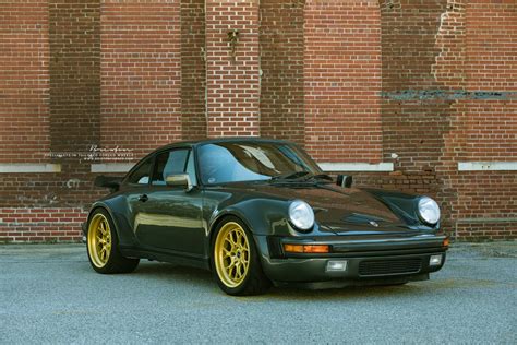 Gold And Green Porsche 911 Sitting On Brixton Forged Wheels — Carid