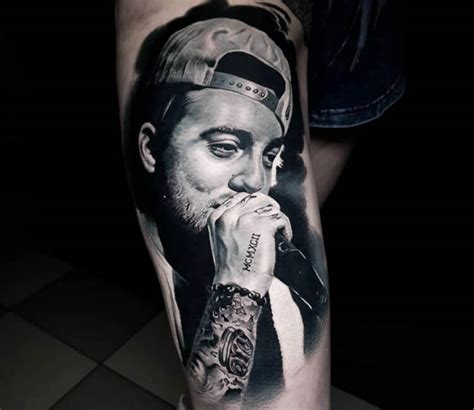 Mac Miller Tattoo By Marek Hali Photo