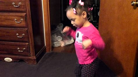 Daughter Dancing To Trey Songz Bottoms Up Youtube