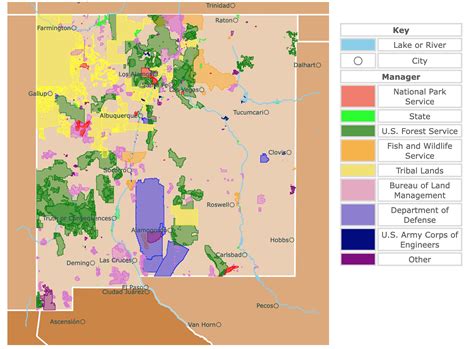Interactive Map Of New Mexico S National Parks And State Parks