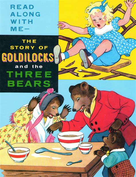 Googoogallery Obscure Scan Sunday The Story Of Goldilocks And The Three Bears