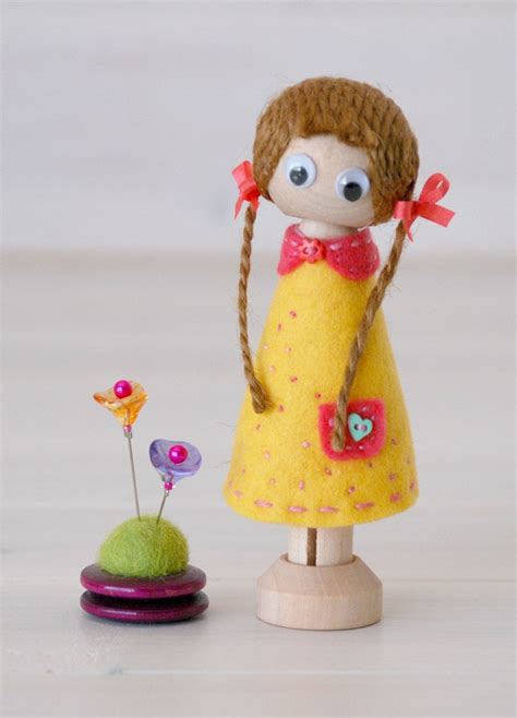 Diy Clothespin Doll 30 Wooden Dolls Wooden Clothespins Dolls Diy Clothespin With Head And