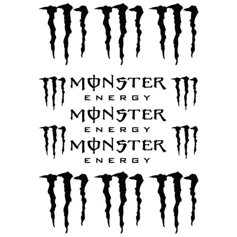 Dibujo De Monster Energy Para Pintar ClipArt Best