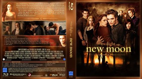 The Twilight Saga New Moon Movie Blu Ray Custom Covers The Twilight