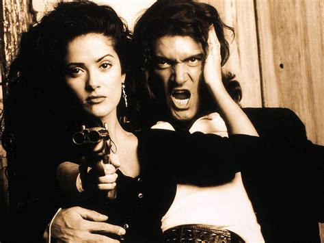 desperado 1995 antonio banderas salma hayek you know it s easier to pull the trigger than