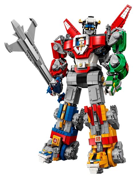 Build The Defender Of The Universe With The Official Lego Voltron Set