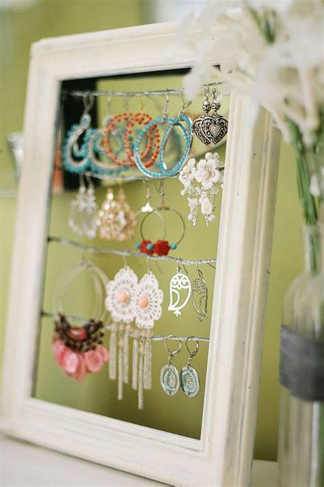 Tutorial Shabby Chic Dangly Earring Display Kevin Crafts Diy