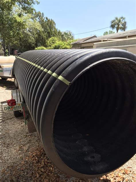 Hdpe Culvert Pipe New 36” Dia X 12 Ft Ads For Sale In Homosassa Fl