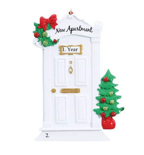 New Apartment Door Ornament Winterwood Gift Christmas Shoppes