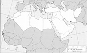Blank Map Of Africa And Middle East - Kaleb Watson