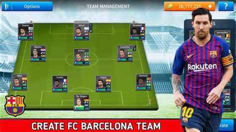 How To Create Fc Barcelona Team Kits And Logo In Dream League Soccer 2019