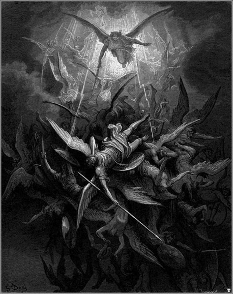 Pin By Bob Wells On Goth Gustave Dore Fallen Angel Angel Art