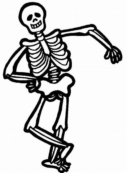 Cartoon Skeletons Cliparts Skeleton Halloween Printable Bones