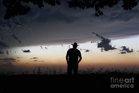 Cowboy Sunset Photograph By Lenora Bruce Fine Art America
