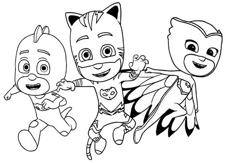 Pj masks coloring pages are a fun way for kids of all ages to develop creativity, focus, motor skills and color recognition. Pin on Bastelideen und Kinderbeschäftigung