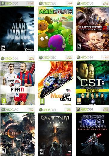 Los mejores juegos de xbox 360. Juegos Xbox 360