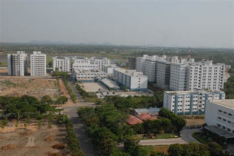 Srm University Kattankulathur Annex Campus Aerial View Srm