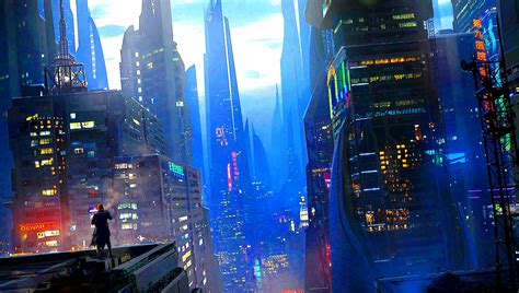 Sci Fi Art Beauty Future City Joyreactor