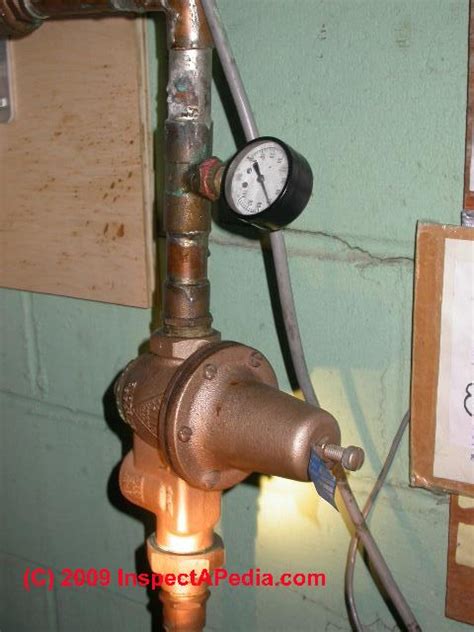 Water Pressure Reducing Valve Water Pressure Regulator Controls How To Find Repair And