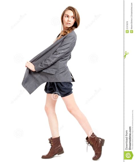 > the costume of the russian empire 1803. Back side view of a woman stock photo. Image of shorts - 21373078