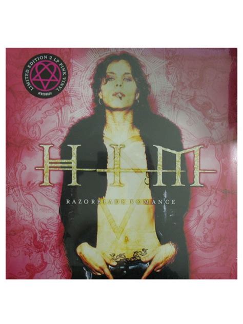Him Razorblade Romance 2lp Pink Vinyl Warped