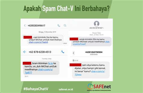 Apakah Spam Chat-V itu Berbahaya? Berikut Jawabannya. - SAFEnet