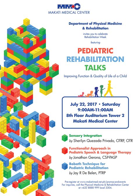 Pediatric Rehabilitation Talks Makati Medical Center