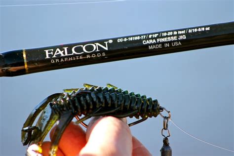 The jika rig takes the best attributes of a texas rig and drop shot rig then merges them together to the jika rig origins come from the popular korean ebi shrimp rig. Falcon Cara Finesse rod. Gene Larew Biffle Bug on a jika ...