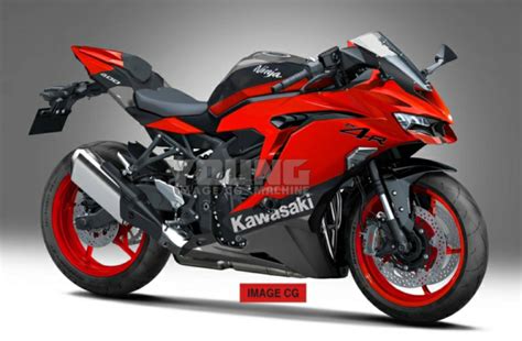 All New 2022 Kawasaki Ninja Zx 4r 400cc Inline 4 Cylinder Is Finally