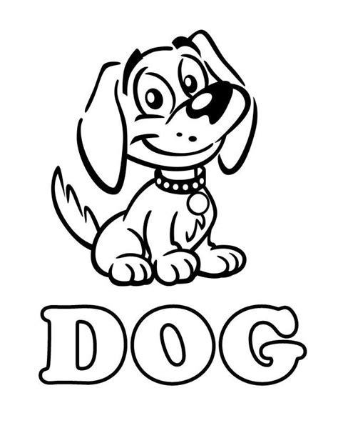 Free Printable Dog Pictures To Color