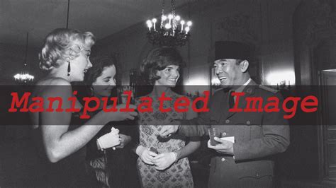 No Then Indonesian President Sukarno Did Not Hang Out With Marilyn