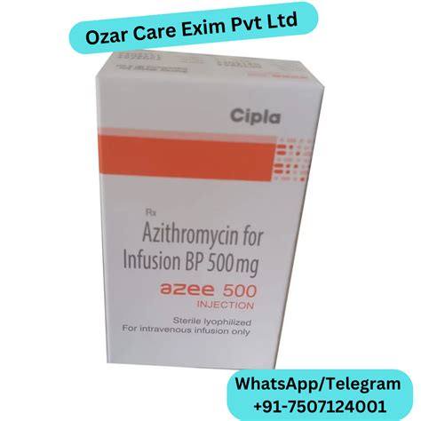 Azithromycin For Injection At Rs 229vial In Nagpur Id 2850393718897