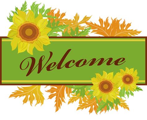 Make Your Own Welcome Sign Free Clip Art Fall Clip Art Clip Art