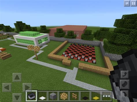Checkers And A Bouncy House Minecraft Designs Bouncy House