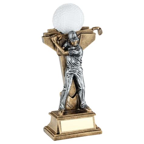 Resin Male Golf Figure Trophy Rf221 Awards Trophies Supplier