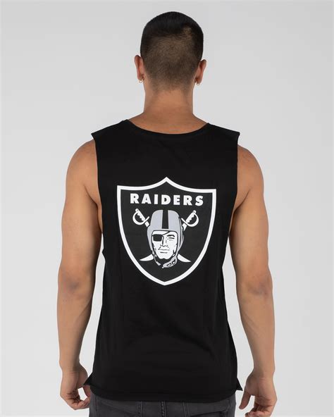 Majestic Las Vegas Raiders Yisser Muscle Tank In Standard Black Fast Shipping And Easy Returns