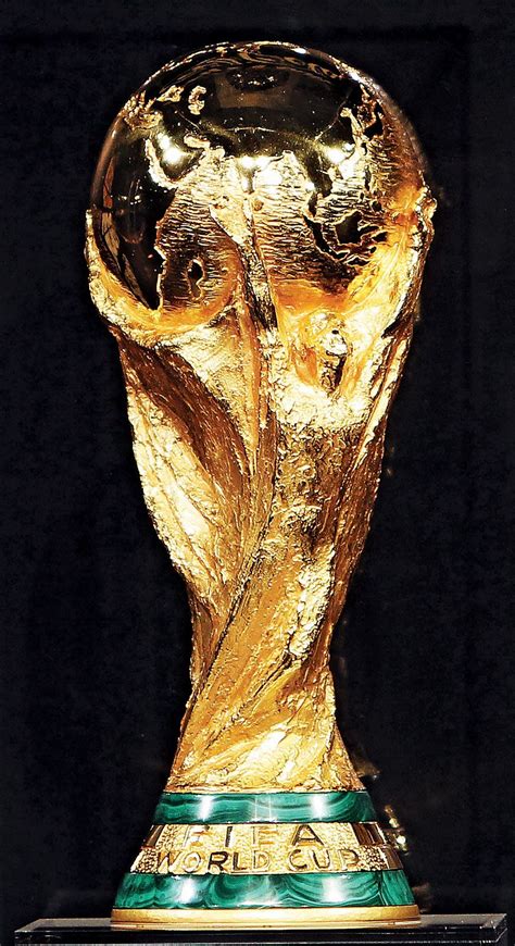 The World Cup What Every Player Dreams Of Winning World Cup Trophy