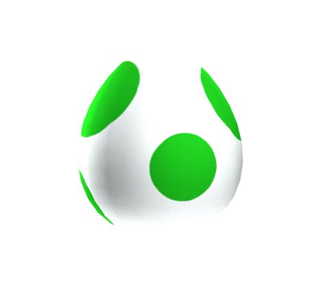 Wii Super Mario Galaxy 2 Yoshi Egg The Models Resource