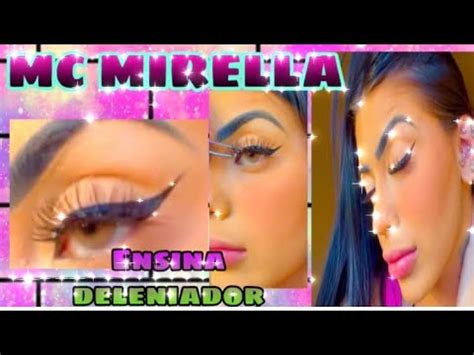 Mc Mirella Ensina Maquiagem Como Fazer Delineador E Colar C Lios