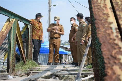 Infopublik Perbaikan Jembatan Pantai Sialang Buah Ditargetkan Selesai