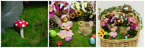 Diy Easter Fairy Gardendiy Fairy Basketeaster Fairy Craft