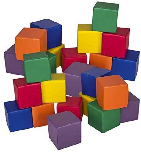Costzon Soft Blocks Stacking Playset Foam Building Blocks For Kids 8