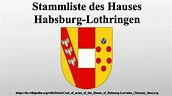 Stammliste des Hauses Habsburg-Lothringen - YouTube