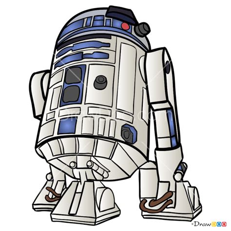 How To Draw R2d2 Robots
