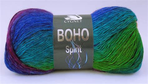 Cygnet Boho Spirit Knitting Yarn Wool 100g Dk Arun Knit Ball 19