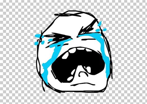 Internet Meme Crying Rage Comic Drawing PNG Clipart Art Black Black